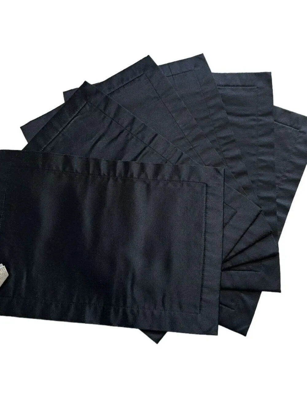 Waterford Placemats in Black Set of 6